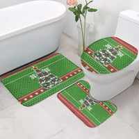 German Shepherd Pine Xmas Christmas Bathroom Set Xmas Holiday Patterns - Wonder Print Shop