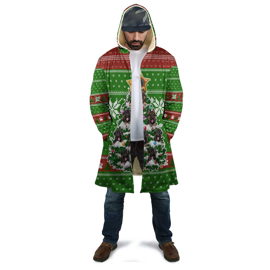 German Shepherd Pine Xmas Christmas Cloak Xmas Holiday Patterns - undefined