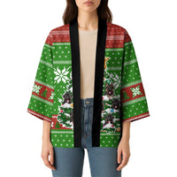 German Shepherd Pine Xmas Christmas Kimono Xmas Holiday Patterns - Wonder Print Shop