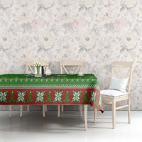 German Shepherd Pine Xmas Christmas Tablecloth Xmas Holiday Patterns - Wonder Print Shop