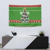 German Shepherd Pine Xmas Christmas Tapestry Xmas Holiday Patterns - Wonder Print Shop