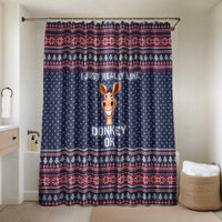 I Just Really Like Donkey Christmas Christmas Bathroom Set Xmas Holiday Patterns - Wonder Print Shop