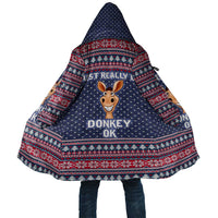 I Just Really Like Donkey Christmas Christmas Cloak Xmas Holiday Patterns - Wonder Print Shop