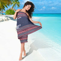 I Just Really Like Donkey Christmas Christmas Sarong Xmas Holiday Patterns - Wonder Print Shop