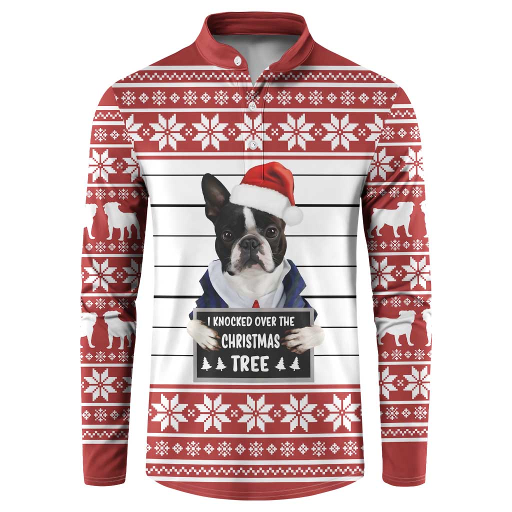 I Knocked Over Yhe Christmas Tree Christmas Christmas Button Sweatshirt Xmas Holiday Patterns - Wonder Print Shop
