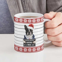 I Knocked Over Yhe Christmas Tree Christmas Christmas Ceramic Mug Xmas Holiday Patterns - Wonder Print Shop