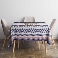 Reindeer Beer Christmas Tablecloth Xmas Holiday Patterns - Wonder Print Shop