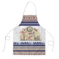 Polar Bears Christma Christmas Apron Xmas Holiday Patterns - Wonder Print Shop