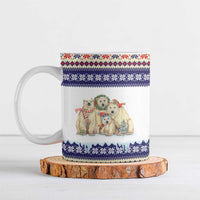 Polar Bears Christma Christmas Ceramic Mug Xmas Holiday Patterns - Wonder Print Shop