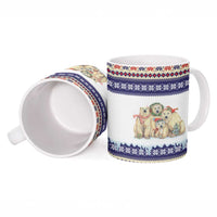 Polar Bears Christma Christmas Ceramic Mug Xmas Holiday Patterns - Wonder Print Shop