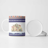 Polar Bears Christma Christmas Ceramic Mug Xmas Holiday Patterns - Wonder Print Shop