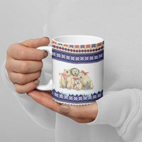 Polar Bears Christma Christmas Ceramic Mug Xmas Holiday Patterns - Wonder Print Shop
