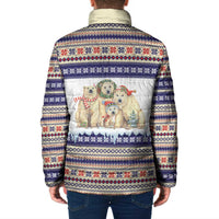 Polar Bears Christma Christmas Padded Jacket Xmas Holiday Patterns - Wonder Print Shop