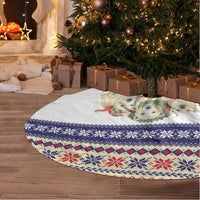 Polar Bears Christma Christmas Tree Skirt Xmas Holiday Patterns - Wonder Print Shop