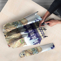 Polar Bears Christma Christmas Umbrella Xmas Holiday Patterns - Wonder Print Shop