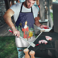 Saint Nicholas Christmas Apron Xmas Holiday Patterns - Wonder Print Shop