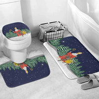 Saint Nicholas Christmas Bathroom Set Xmas Holiday Patterns - Wonder Print Shop