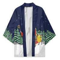 Saint Nicholas Christmas Kimono Xmas Holiday Patterns - Wonder Print Shop
