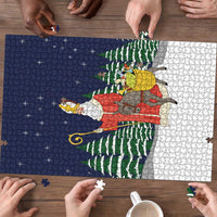 Saint Nicholas Christmas Puzzle Xmas Holiday Patterns - Wonder Print Shop