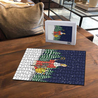 Saint Nicholas Christmas Puzzle Xmas Holiday Patterns - Wonder Print Shop