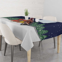 Saint Nicholas Christmas Tablecloth Xmas Holiday Patterns - Wonder Print Shop