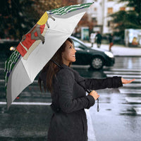 Saint Nicholas Christmas Umbrella Xmas Holiday Patterns - Wonder Print Shop