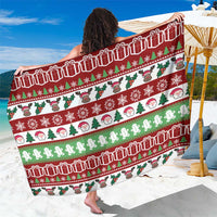 Snowman Tree Christmas Sarong Xmas Holiday Patterns - Wonder Print Shop