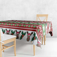 Snowman Tree Christmas Tablecloth Xmas Holiday Patterns - Wonder Print Shop