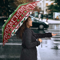 Snowman Tree Christmas Umbrella Xmas Holiday Patterns - Wonder Print Shop