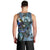 Kangaroo Aboriginal Pattern Dot Art Men Tank Top - Wonder Print Shop