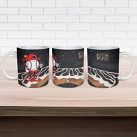 Baseball Drip Icecream Ceramic Mug Boy Valentine Day Melting Cream Pattern