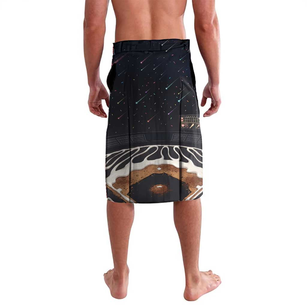Baseball Drip Icecream Lavalava Boy Valentine Day Melting Cream Pattern