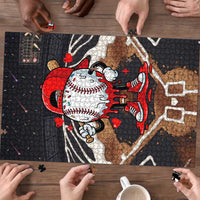 Baseball Drip Icecream Puzzle Boy Valentine Day Melting Cream Pattern