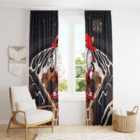 Baseball Drip Icecream Window Curtain Boy Valentine Day Melting Cream Pattern