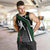 Pakistan Cricket Men Tank Top Sporty Style with Flag Colors & Player Illustration