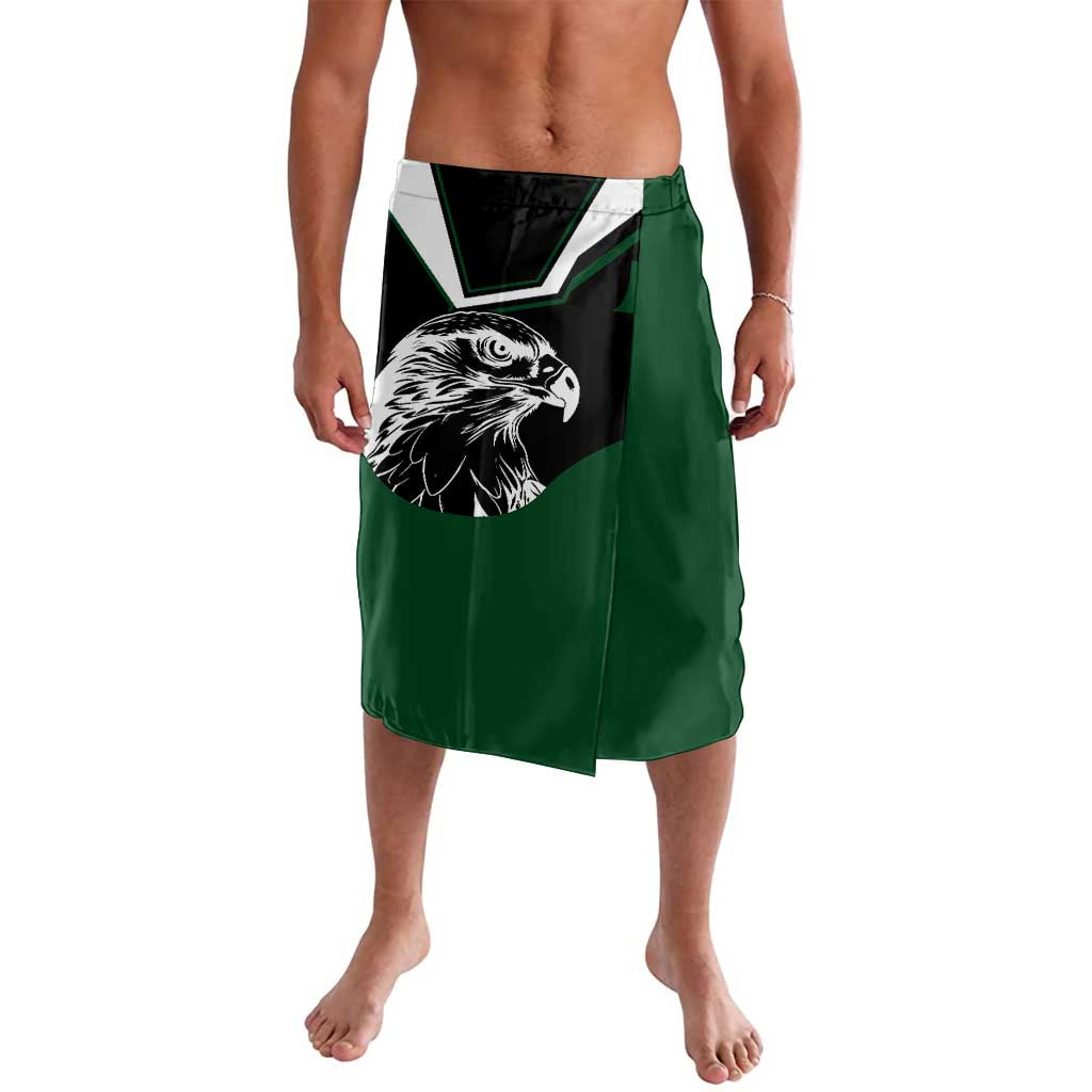 Pakistan Emblem Lavalava Eagle-Shaped Design with National Symbol