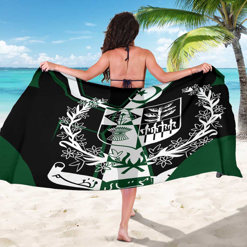 Pakistan Emblem Sarong Eagle-Shaped Design with National Symbol