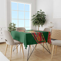 Pakistan Truck Art Tablecloth National Emblem & Traditional Patterns