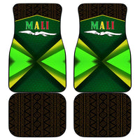 Mali Map Car Mats National Emblem & Cultural Pattern Design