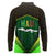 Mali Map Long Sleeve Polo Shirt National Emblem & Cultural Pattern Design