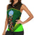 Mali Map Women Sleeveless Polo Shirt National Emblem & Cultural Pattern Design