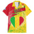 Mali Map Hawaiian Shirt Heart-Inspired Design with National Flag Colors