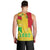 Mali Map Men Tank Top Heart-Inspired Design with National Flag Colors