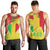 Mali Map Men Tank Top Heart-Inspired Design with National Flag Colors