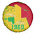 Mali Map Spare Tire Cover Heart-Inspired Design with National Flag Colors