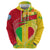 Mali Map Zip Hoodie Heart-Inspired Design with National Flag Colors