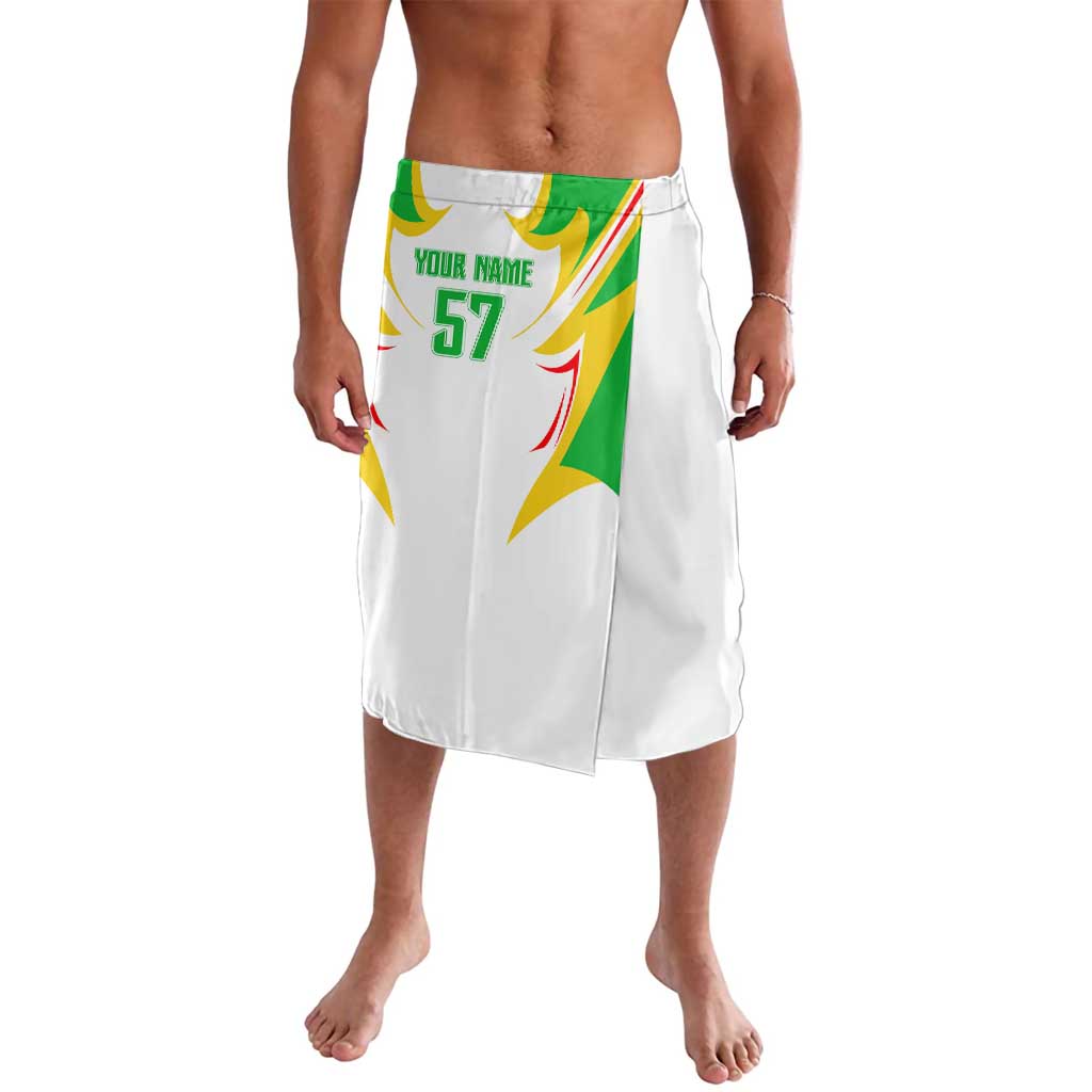 Mali Vulture Lavalava Sporty Style with National Flag Colors