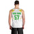 Mali Vulture Men Tank Top Sporty Style with National Flag Colors