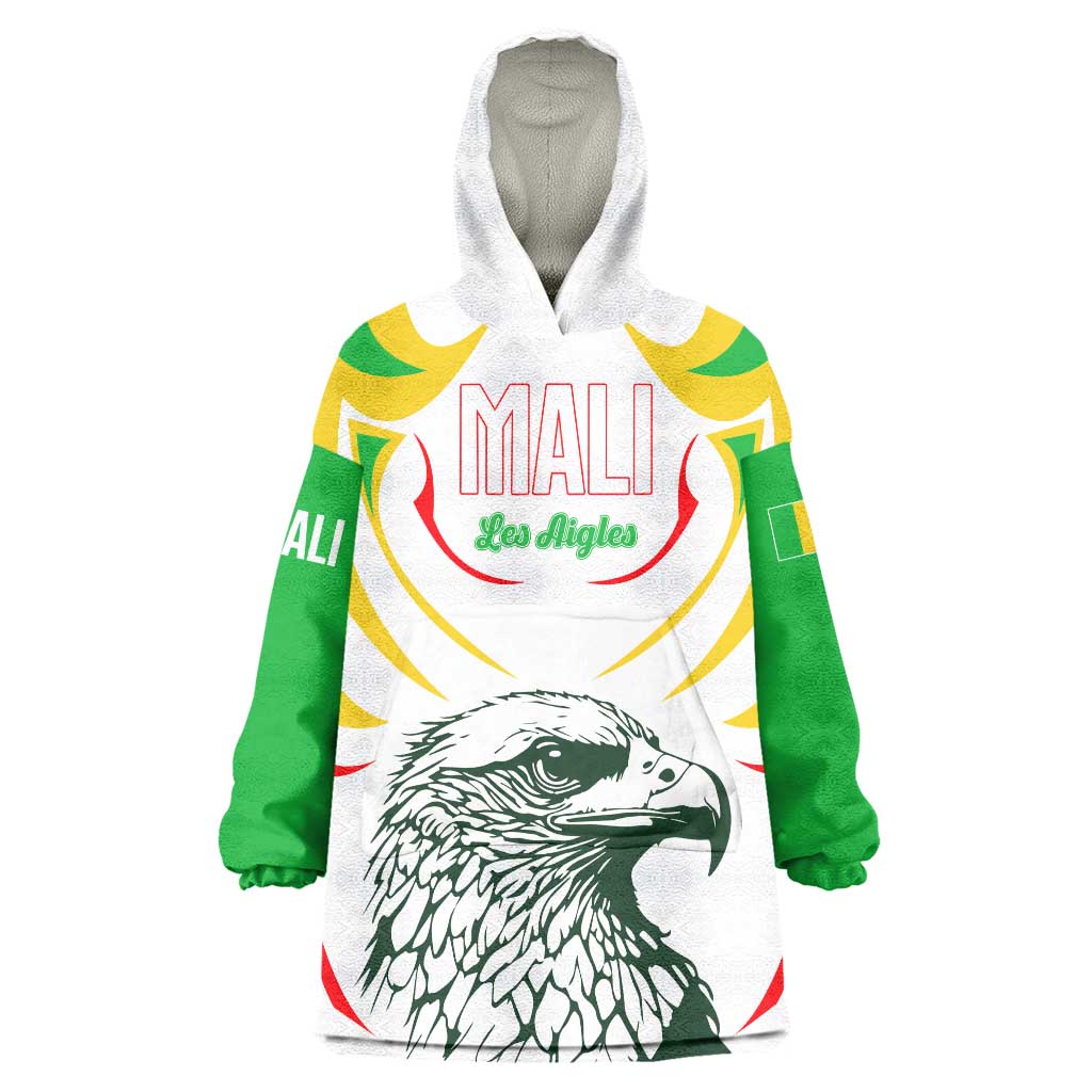 Mali Vulture Wearable Blanket Hoodie Sporty Style with National Flag Colors