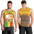 Mali Landmarks Men Tank Top Cultural Patterns & Famous Tourist Destinations